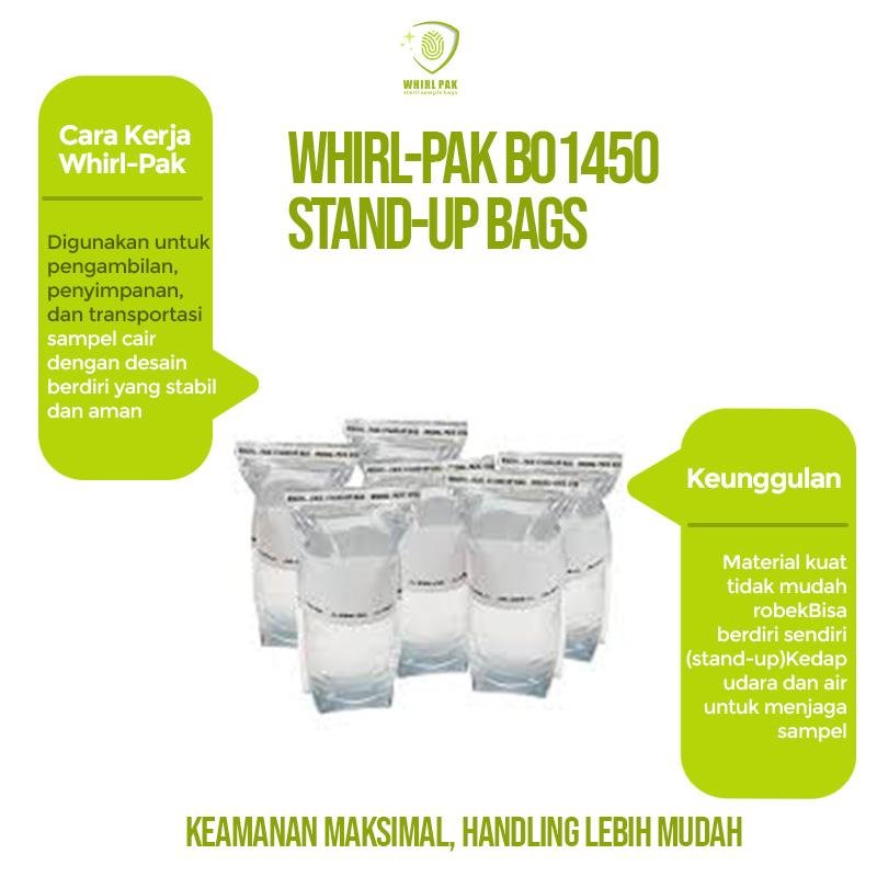 Whirl-Pak B01450 Stand-Up Bags
